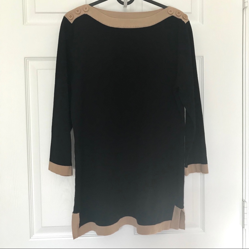 Cable&Gauge black sweater